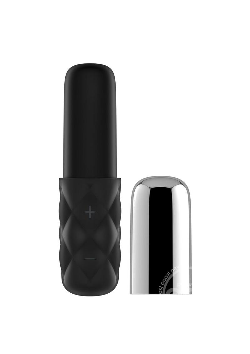 Satisfyer Sparkling Darling Magnet USB Recharge Bullet Lipstick Vibrator Chrome