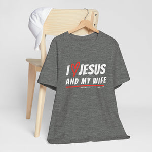 Christian Marriage Message T-Shirt for Husbands