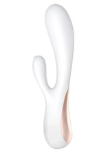 Satisfyer Mono Flex Rechargeable Silicone 50 Vibration Combo App Enabled Rabbit Vibrator