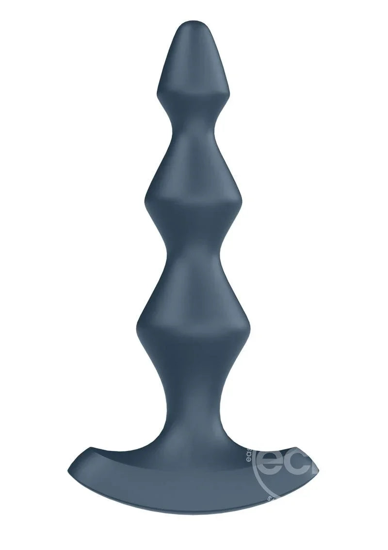 Satisfyer Lolli-Plug 1 Silicone Beaded Anal Plug with 2 Powerful Motors