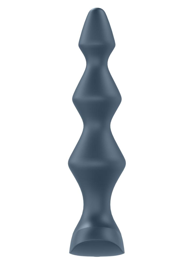 Satisfyer Lolli-Plug 1 Silicone Beaded Anal Plug with 2 Powerful Motors