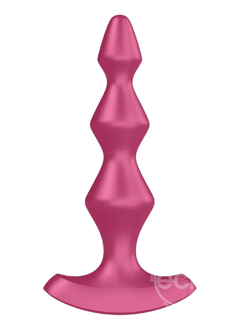 Satisfyer Lolli-Plug 1 Silicone Beaded Anal Plug with 2 Powerful Motors