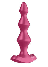 Satisfyer Lolli-Plug 1 Silicone Beaded Anal Plug with 2 Powerful Motors