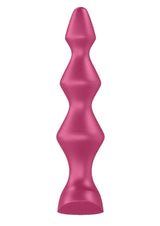 Satisfyer Lolli-Plug 1 Silicone Beaded Anal Plug with 2 Powerful Motors