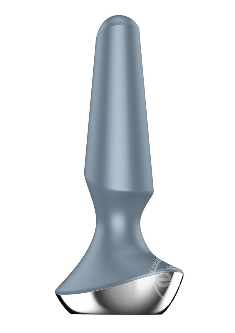Satisfyer Plug-ilicious 2 Silicone Tapered App Enabled Vibrating Anal Plug