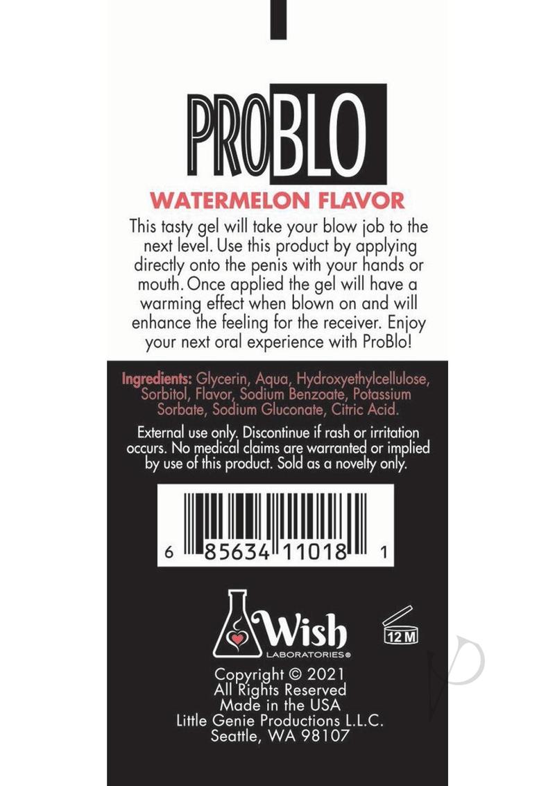 ProBlo Oral Pleasure Flavored Gel 1.5 oz