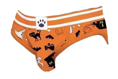 Prowler Men's Halloween Brief Orange/Black