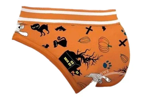 Prowler Men's Halloween Brief Orange/Black