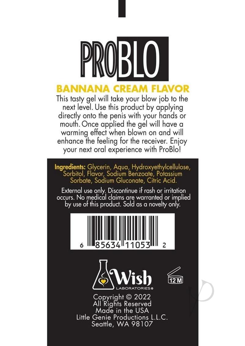 ProBlo Oral Pleasure Flavored Gel 1.5 oz