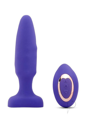 Nu Sensuelle Andii Fino Roller Motion Rechargeable Silicone Anal Plug with Remote Control