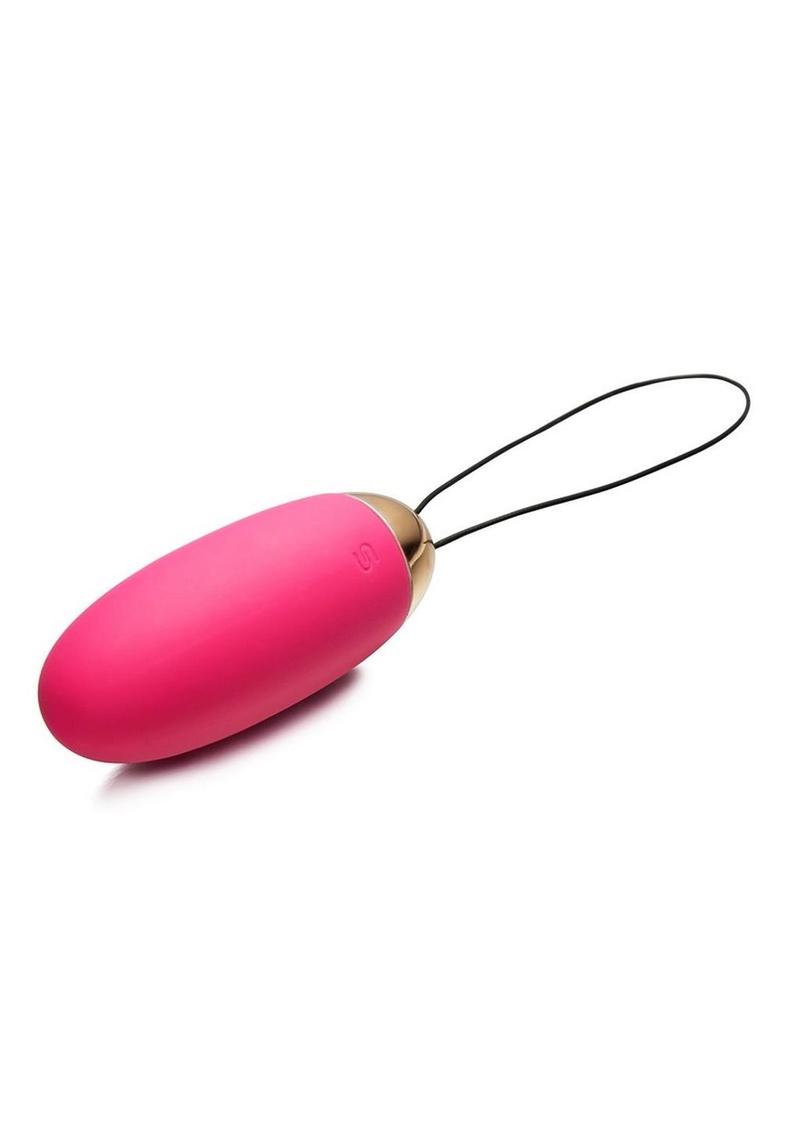 Svakom Elva Remote Control Wearable Bullet Vibrator Plum Red/Gold