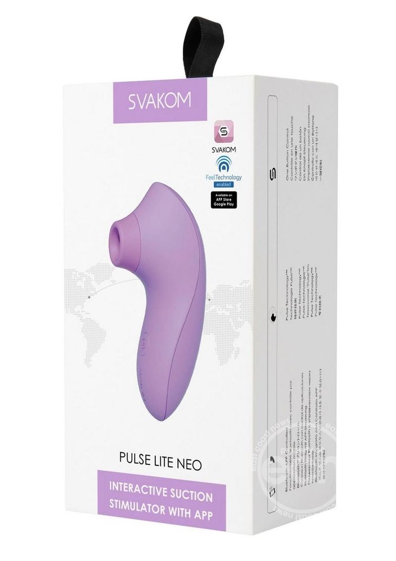 Svakom Pulse Lite Neo Interactive Suction Stimulator with Pulse Technology
