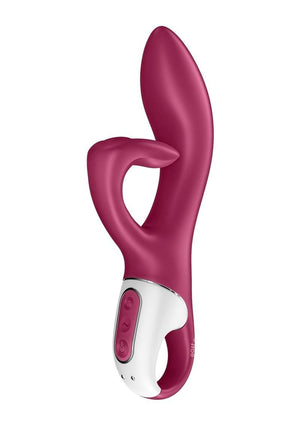 Satisfyer Embrace Me Silicone Rechargeable Rabbit Vibrator with Clitoral Stimulation
