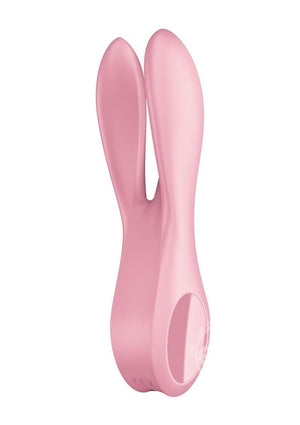 Satisfyer Threesome 1 Rechargeable 3 Motor Lay On Clitoral Vibrator
