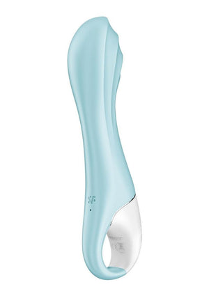 Satisfyer Air Pump Inflatable G-Spot Vibrator 5+ with Connect App Blue
