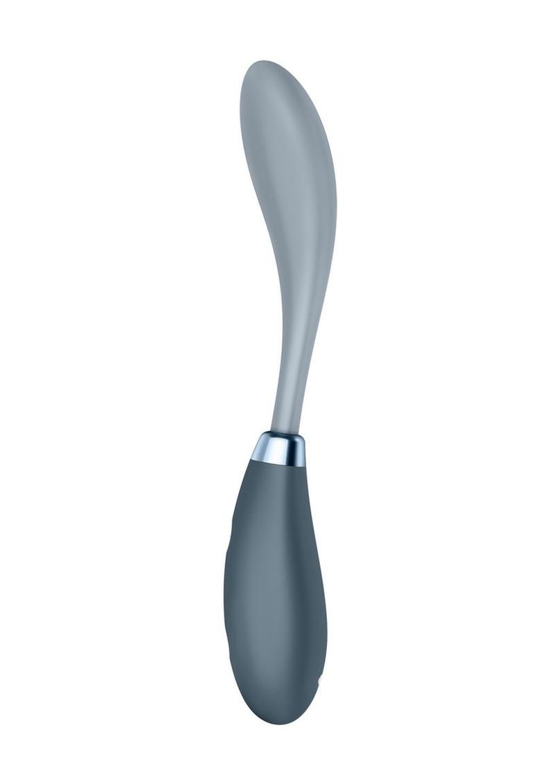 Satisfyer G-Spot or Rabbit Style Flex 3 Bendable Silicone Vibrator