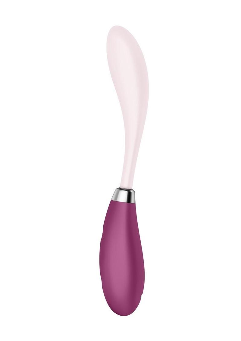 Satisfyer G-Spot or Rabbit Style Flex 3 Bendable Silicone Vibrator