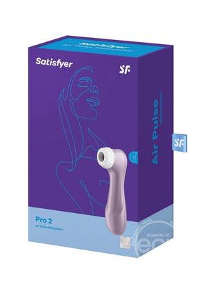 Satisfyer Pro 2 Generation 2 Rechargeable Silicone Clitoral Stimulator 6.5in