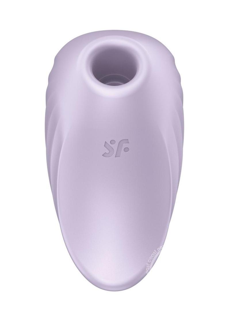 Satisfyer Pearl Diver Rechargeable Silicone Clitoral Stimulator with Air Pulse Technology