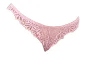 Escante Mix & Match Lace Tanga Panty Pink