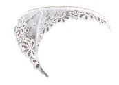 Escante Mix & Match Lace Tanga Panty White