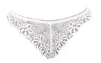 Escante Mix & Match Lace Tanga Panty White