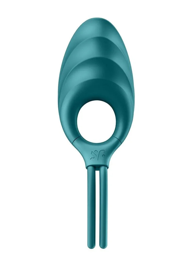 Satisfyer Men Swordsman Silicone 12 Level Penis Ring & Clitoral Vibrator