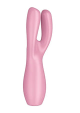 Satisfyer Threesome 3 Rechargeable Silicone Lay On 3 Motor Clitoris & Labia Stimulator