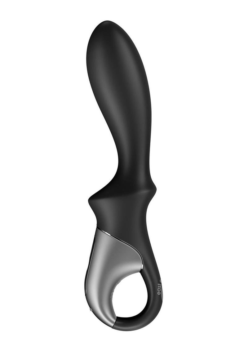 Satisfyer Heat Climax Warming App Enabled Anal and G-Spot Stimulator Black