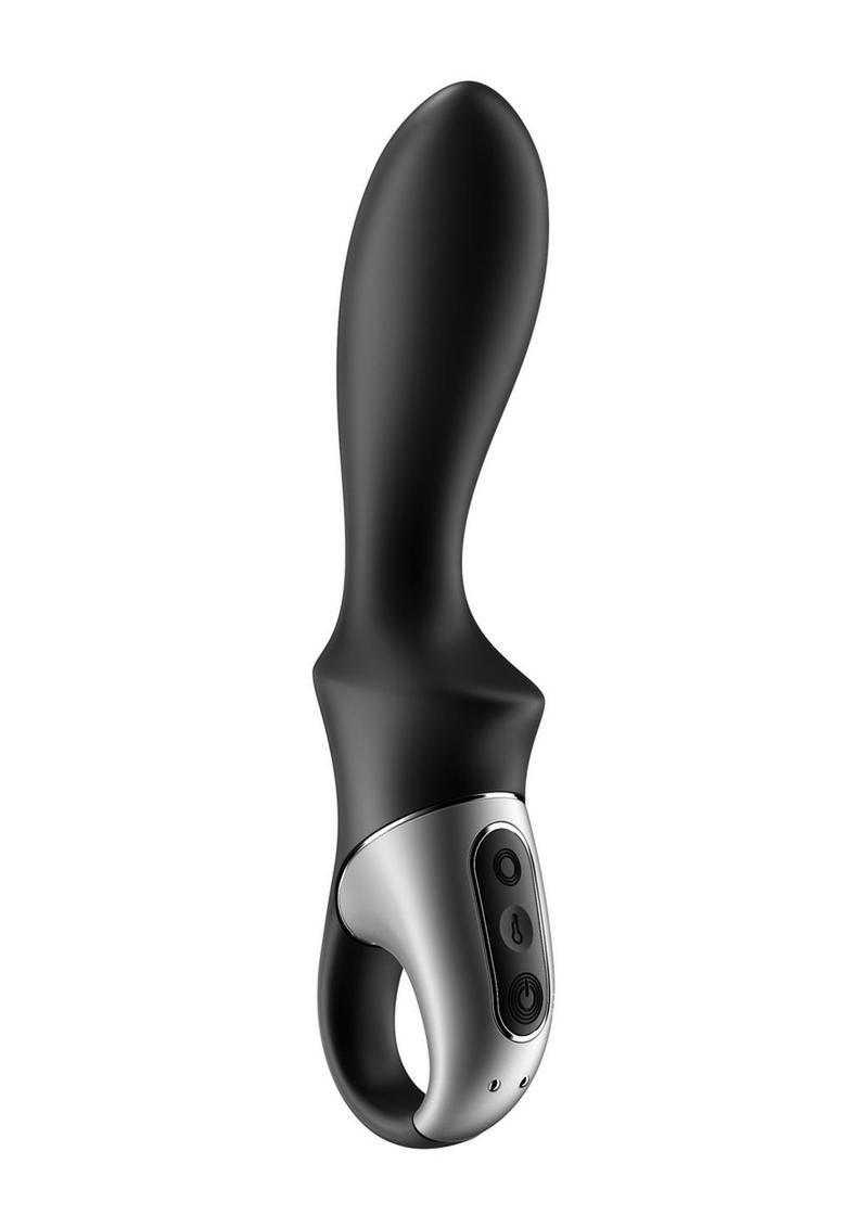 Satisfyer Heat Climax Warming App Enabled Anal and G-Spot Stimulator Black