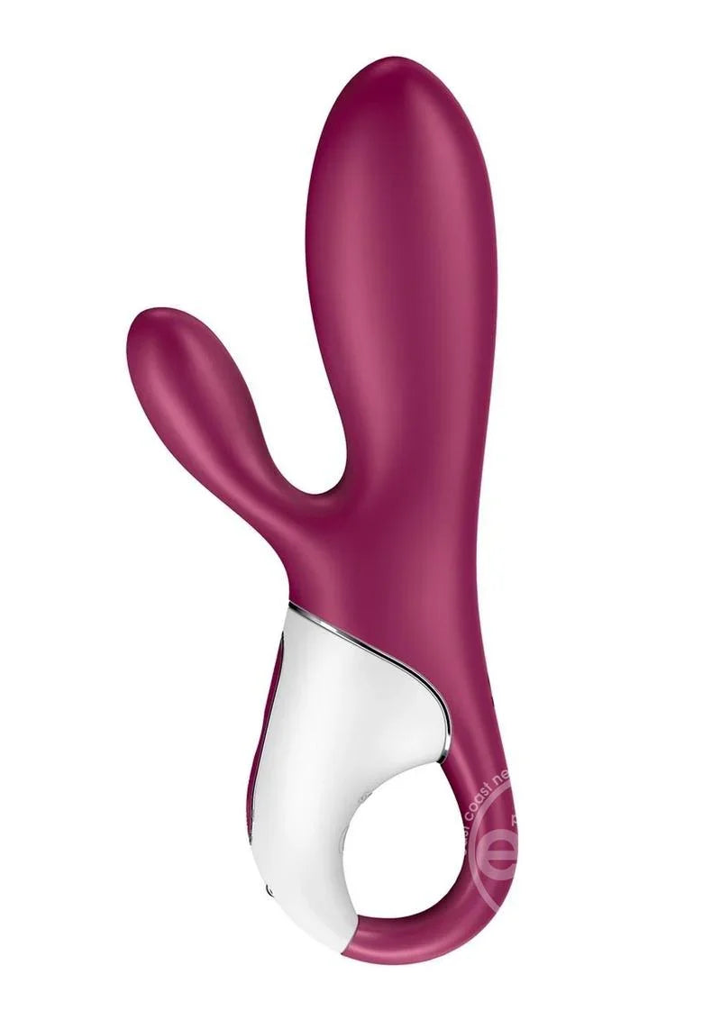 Satisfyer Hot Bunny Warming App Enabled 12 Level Rabbit Vibrator Purple