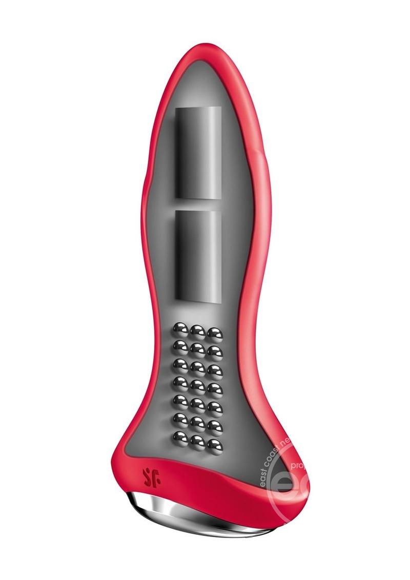 Satisfyer Rotator Plug 1+ Silicone 10 Level App Enabled Vibrating Anal Stimulator