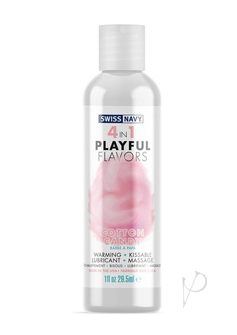 Swiss Navy 4 In 1 Multi Use Massage Gel & Lubricant Salted Cotton Candy