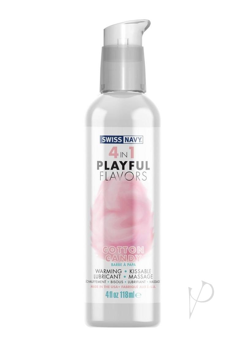 Swiss Navy 4 In 1 Multi Use Massage Gel & Lubricant Salted Cotton Candy