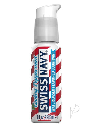 Swiss Navy Cooling Peppermint Flavored Water Based Lubricant