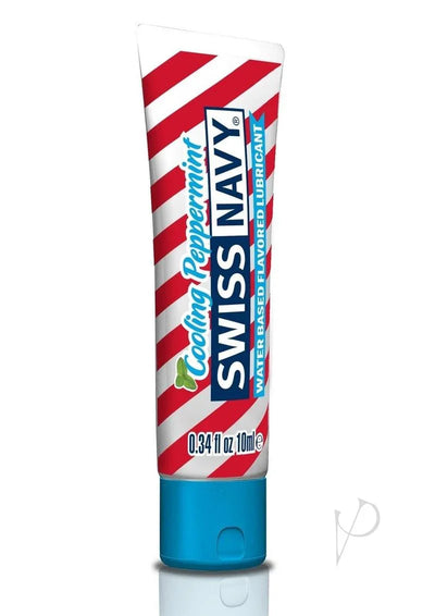 Swiss Navy Cooling Peppermint Flavored Water Based Lubricant