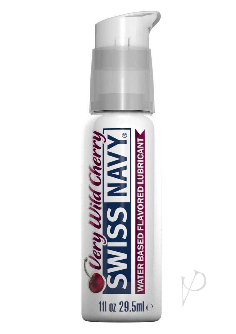 Swiss Navy Very Wild Cherry Flavored Water Based Lubricant