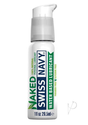 Swiss Navy Naked All Natural Water Based Lubricant for Sensitive Skin