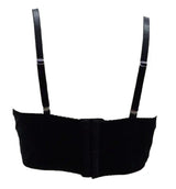 Escante Mix & Match Satin Bralette Top Black