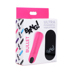 BANG! USB Rechargeable 3 Speed 7 Function Vibrating Bullet with Remote Control