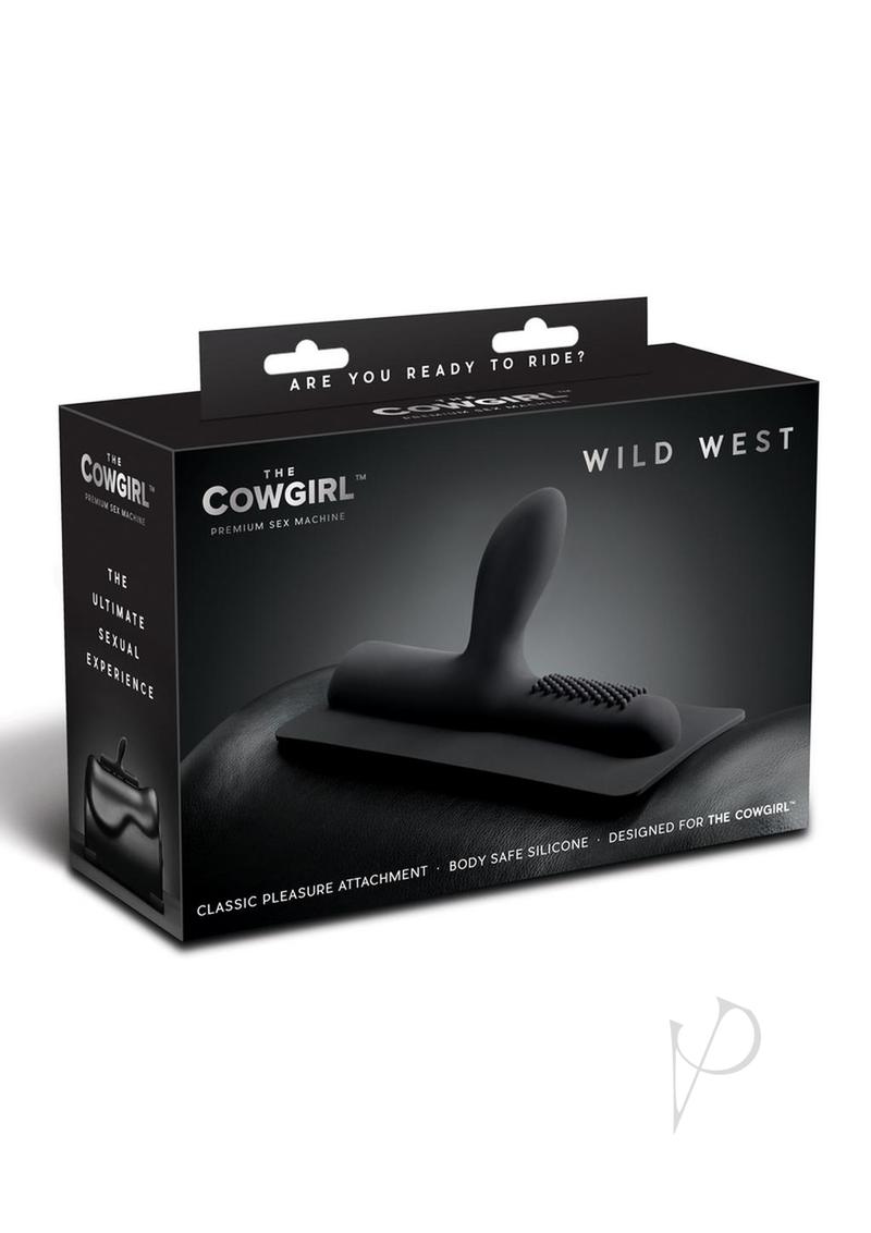 Cowgirl Wild West Silicone Attachment 4 in Black