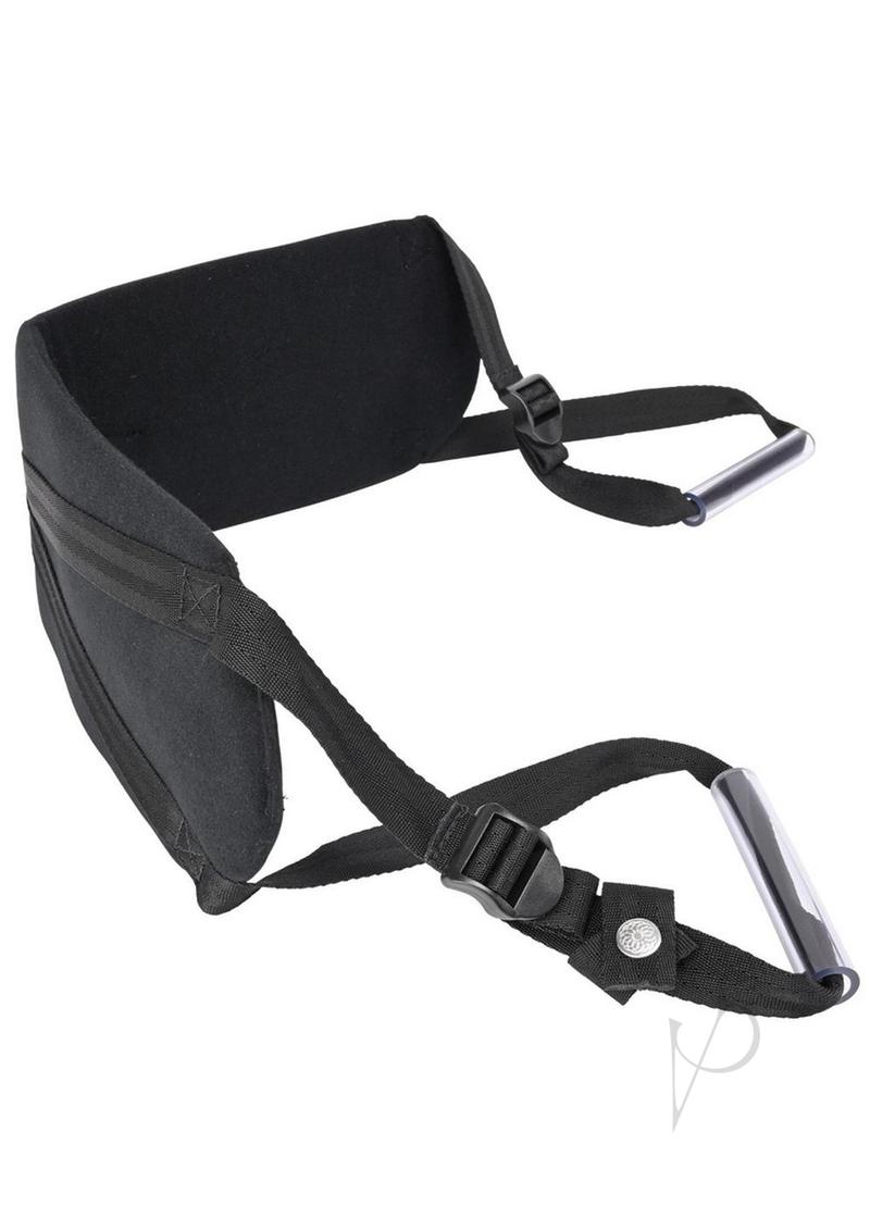 Pivot Deluxe Padded Sex Positioning Aid Doggie Strap Black