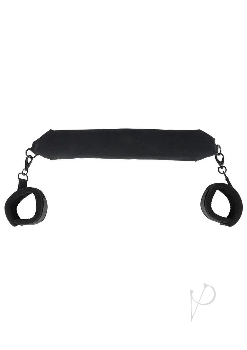 Pivot Spreader and Positioning Bar with Cuffs Black
