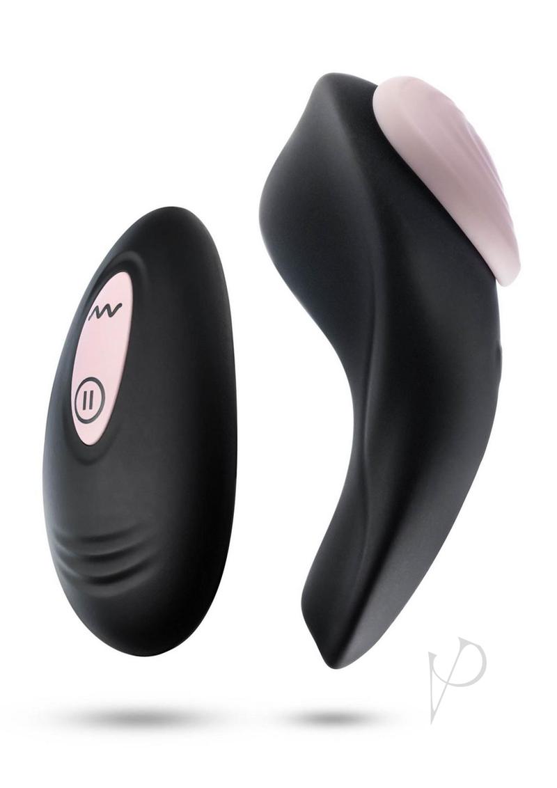 Temptasia Heartbeat Rechargeable Silicone Panty Vibe with Remote Control Pink