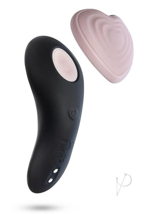 Temptasia Heartbeat Rechargeable Silicone Panty Vibe with Remote Control Pink