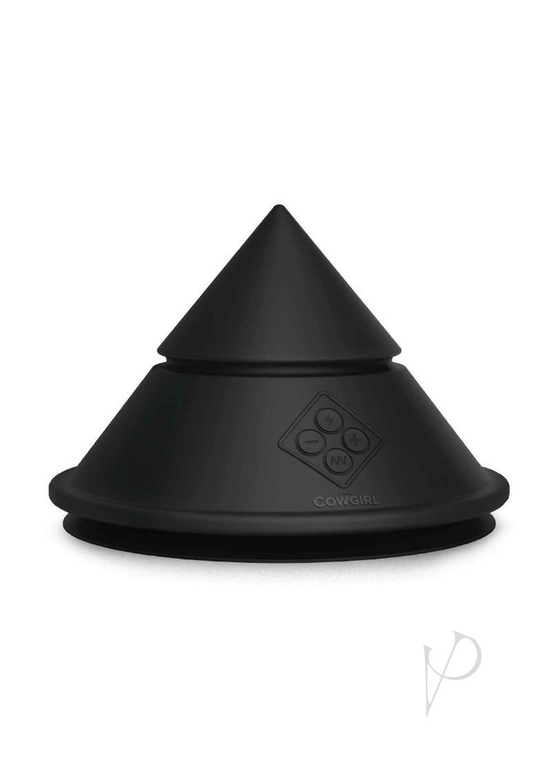 Cowgirl Cone Premium Sex Machine with Remote and App Control Black