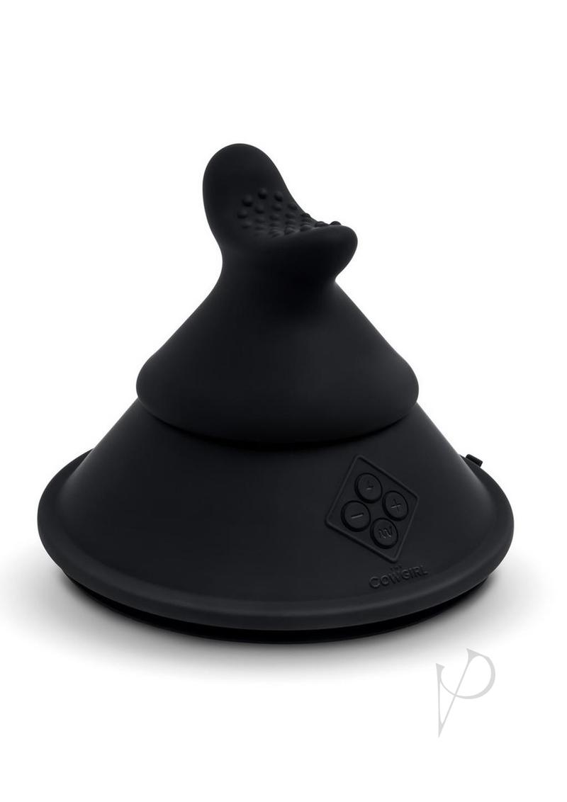 Cowgirl Cone Premium Sex Machine with Remote and App Control Black