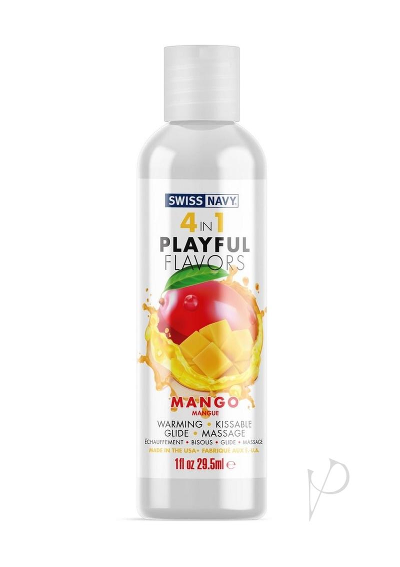 Swiss Navy 4 In 1 Flavored Lubricant Mango