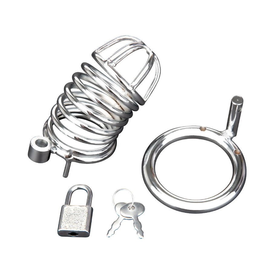 Blue Line Deluxe Role Play Chastity Cage