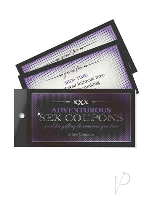 Sex Adventures Coupons for Couples